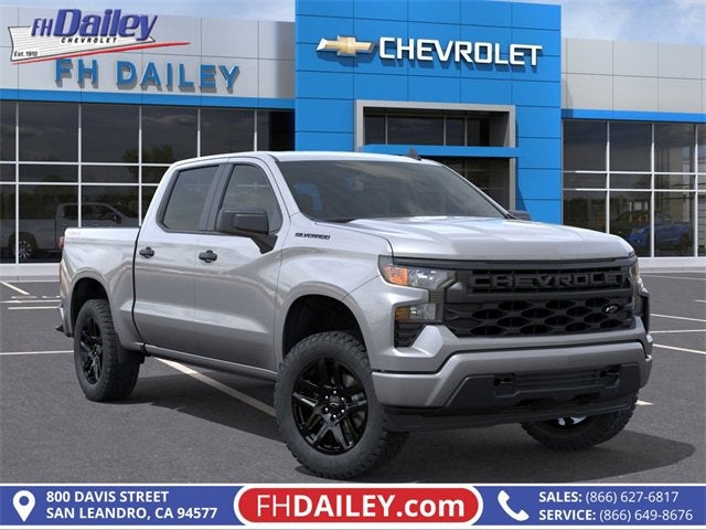 2026 Chevrolet Silverado 1500 Custom Sterling Gray Metallic for sale