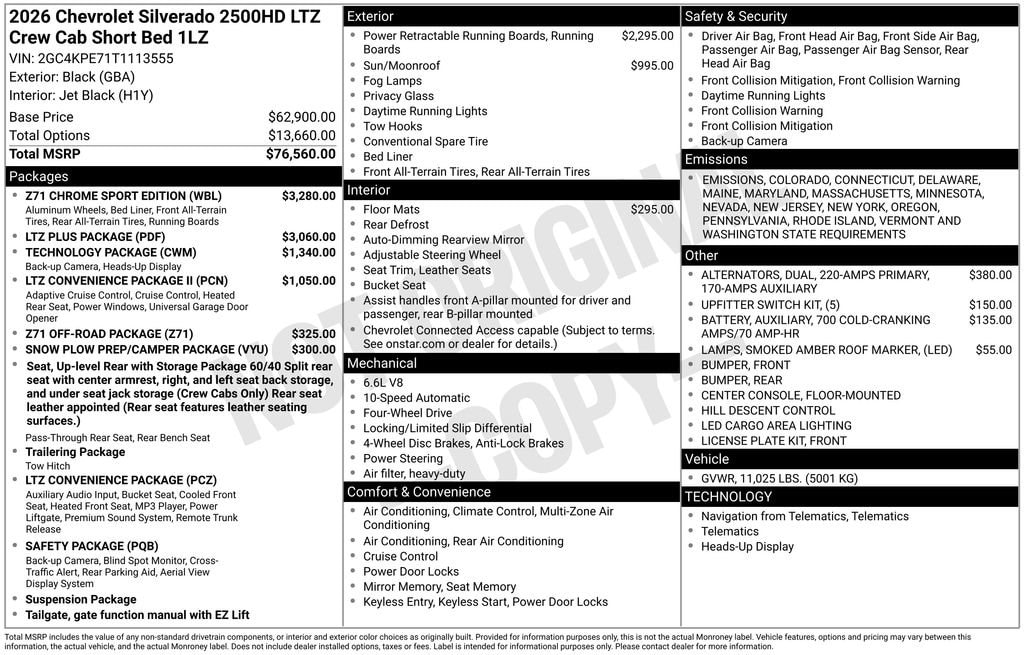 2026 Chevrolet Silverado 2500hd