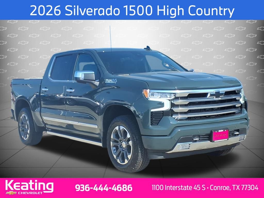 2026 Chevrolet Silverado 1500 High Country