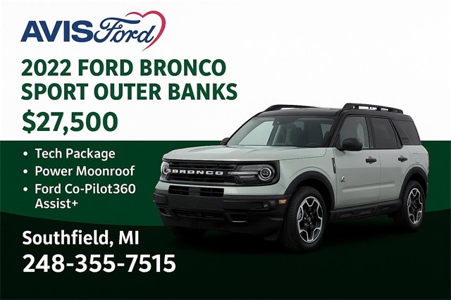 2022 Ford Bronco Sport