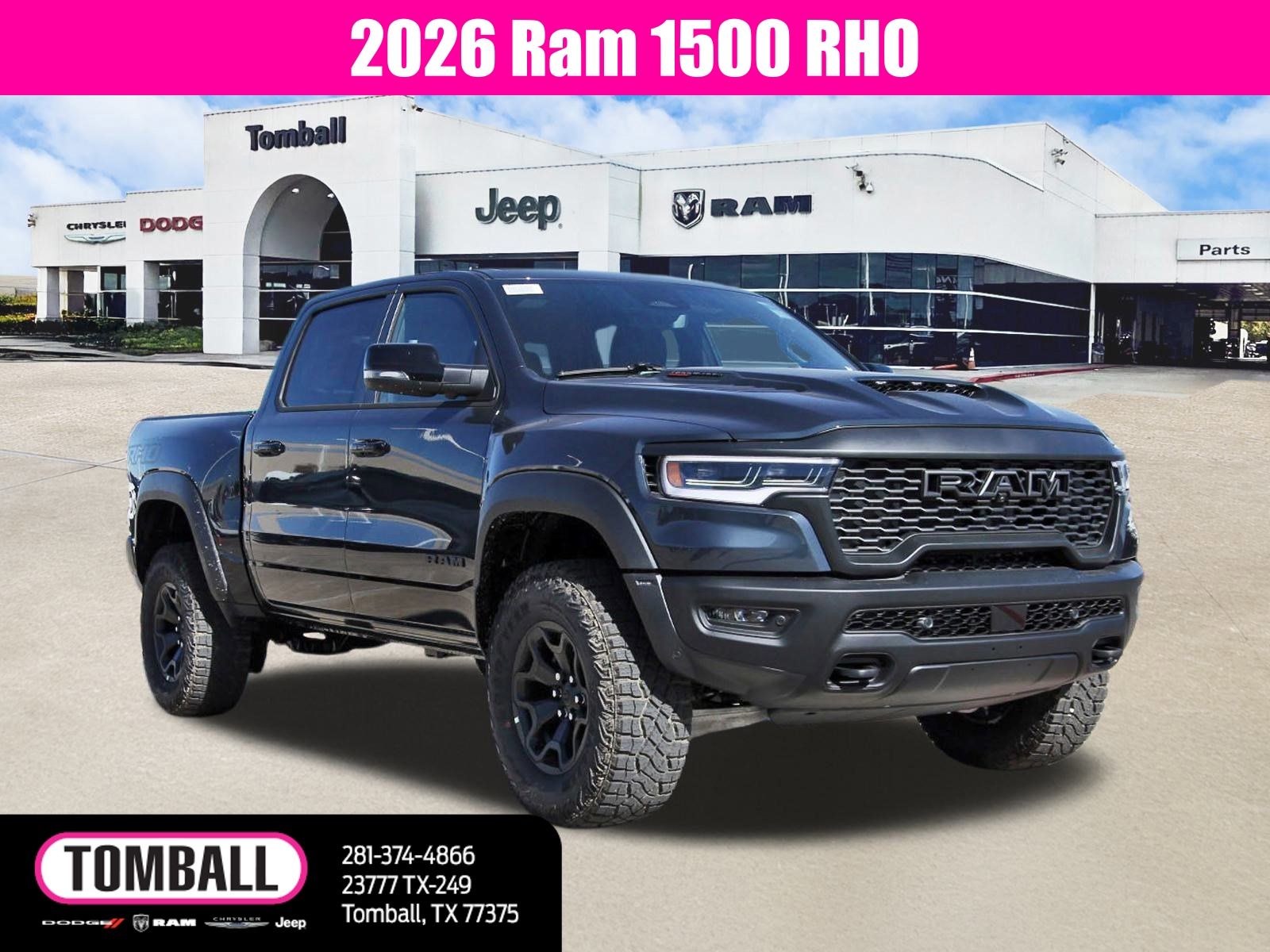 2026 Ram 1500 RHO