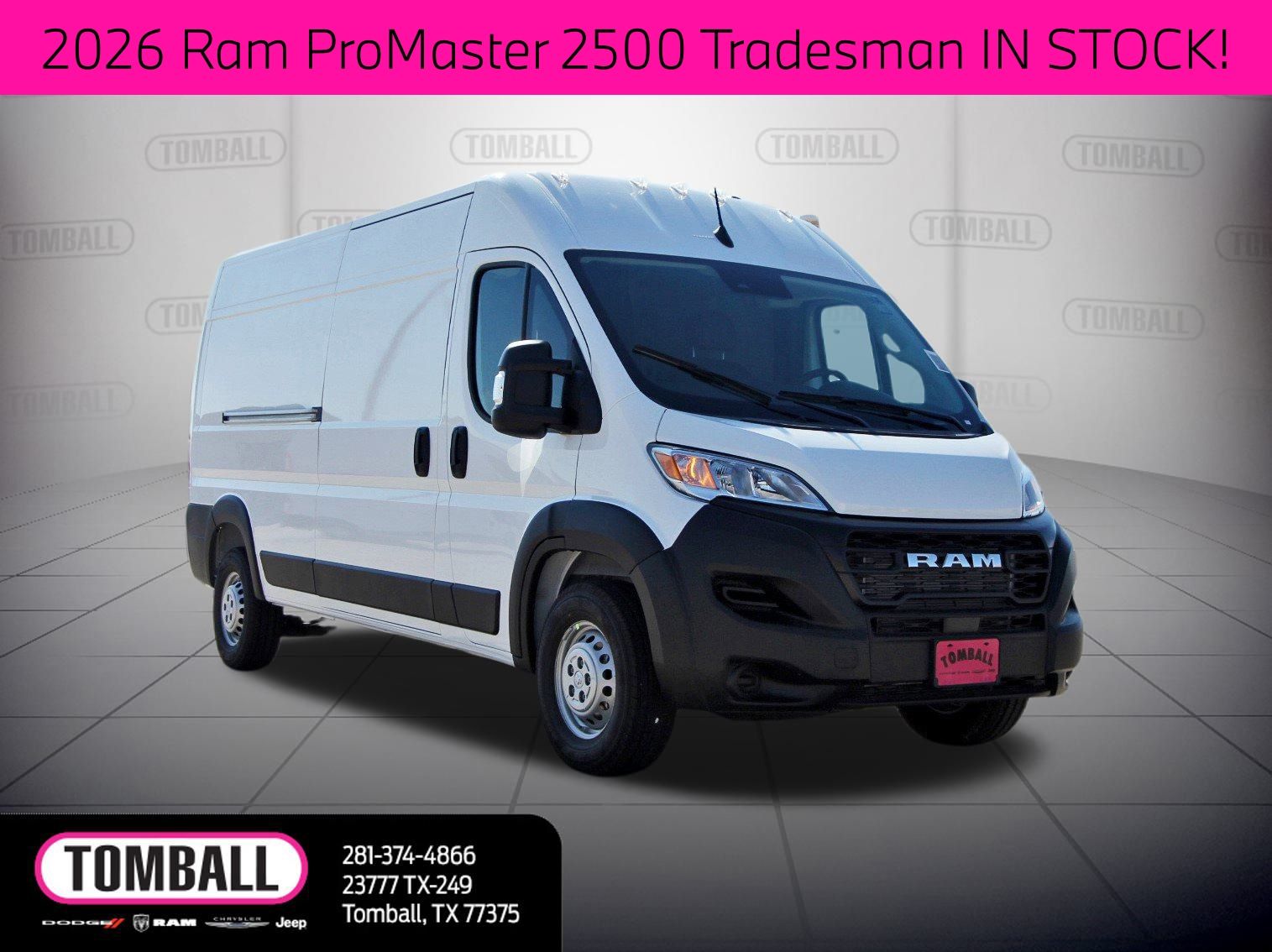 2026 RAM Promaster Window Van