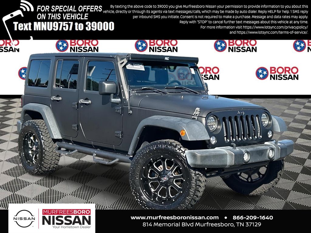 2018 Jeep Wrangler Jk Unlimited