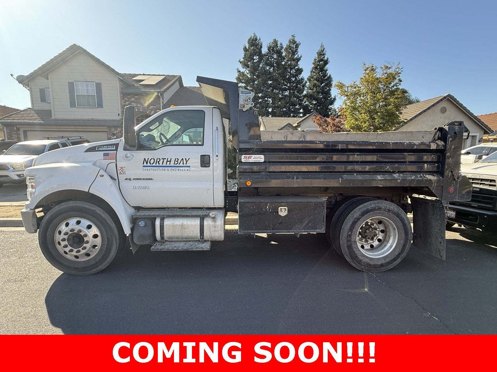 2022 Ford F-650 Straight Frame