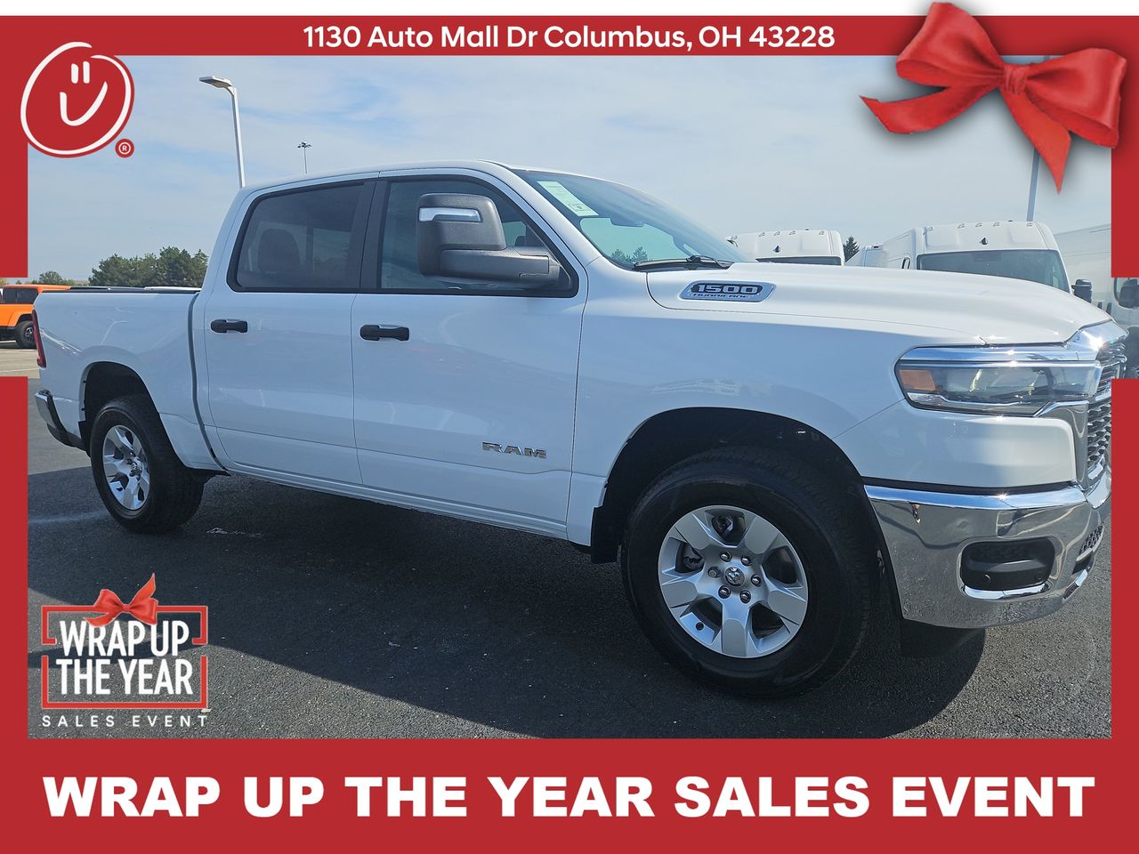 2026 Ram 1500 Tradesman Bright White Clearcoat for sale