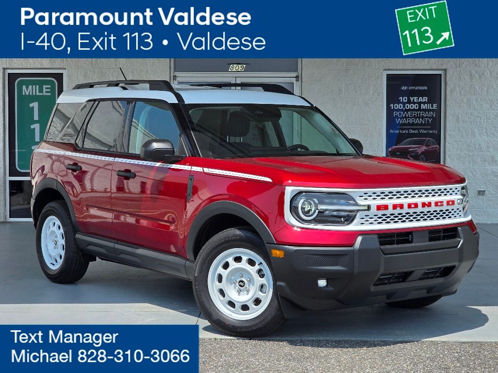 2025 Ford Bronco Sport Heritage