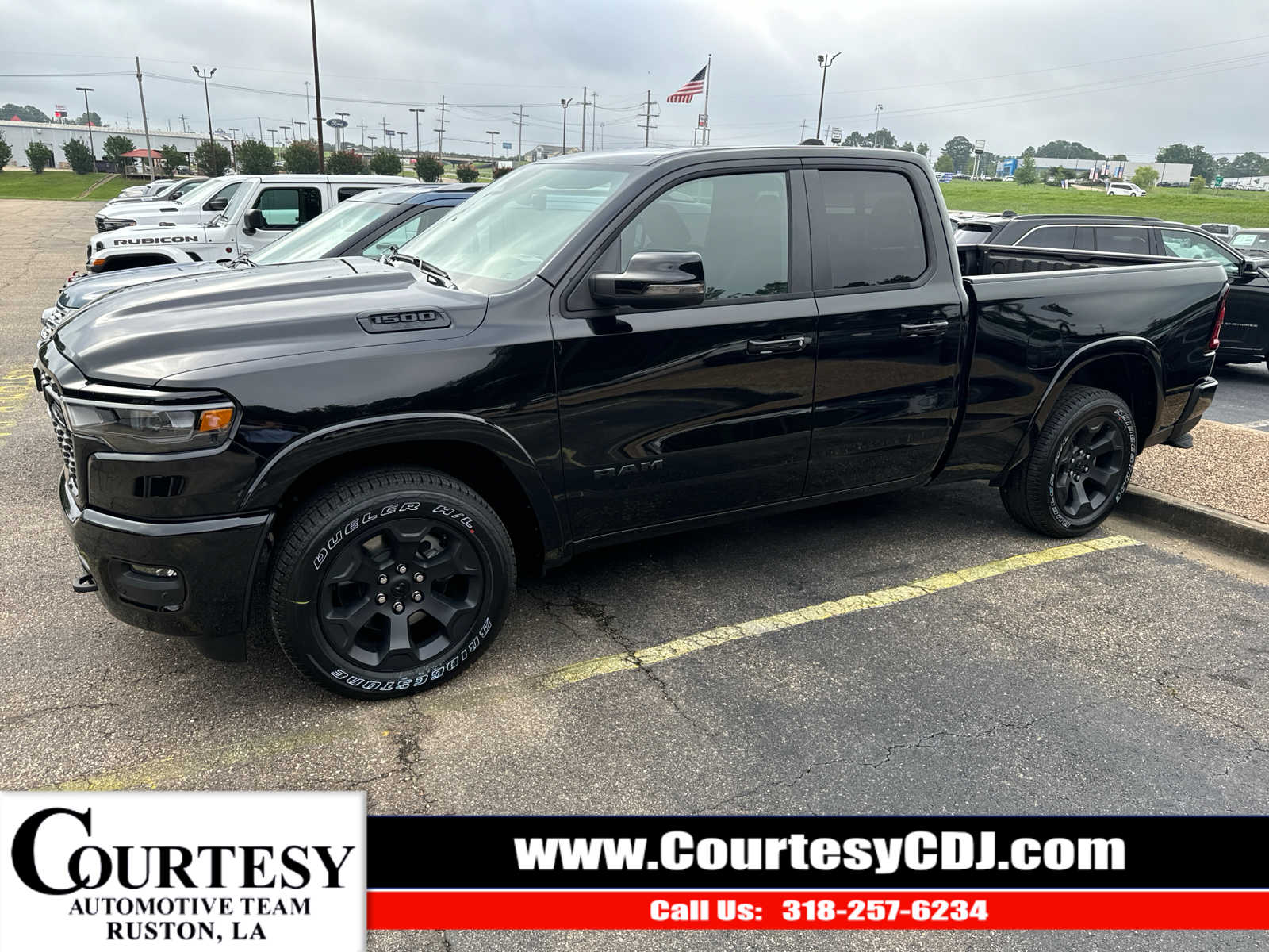 2025 Ram 1500 Big Horn 4x4 Quad Cab 64 Box