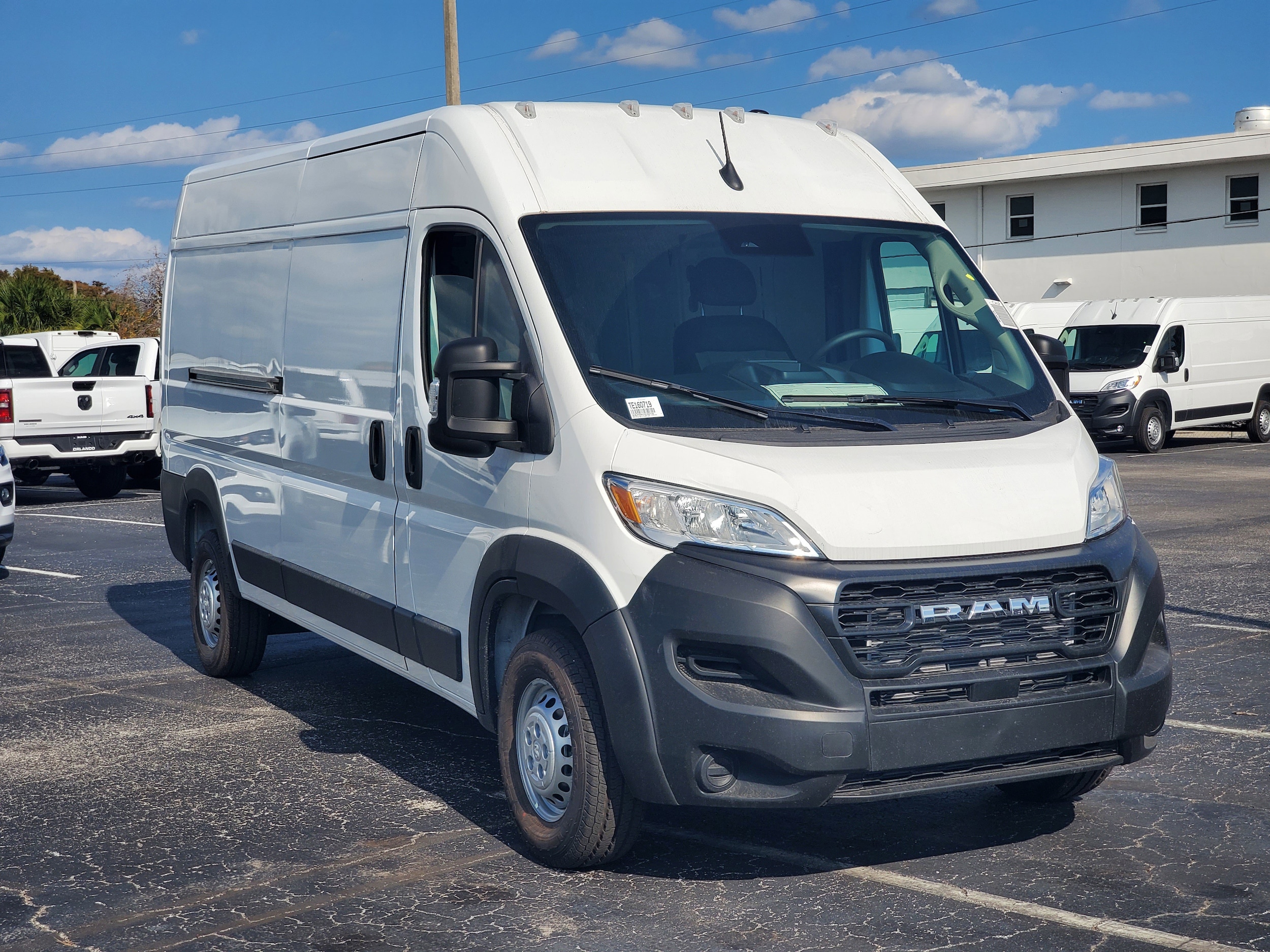 2026 Ram ProMaster Cargo Van High Roof