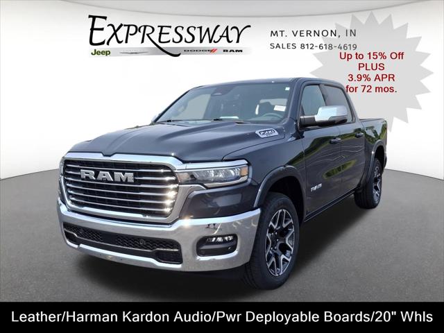2025 Ram 1500 RAM 1500 LARAMIE CREW CAB 4X4 5'7' BOX