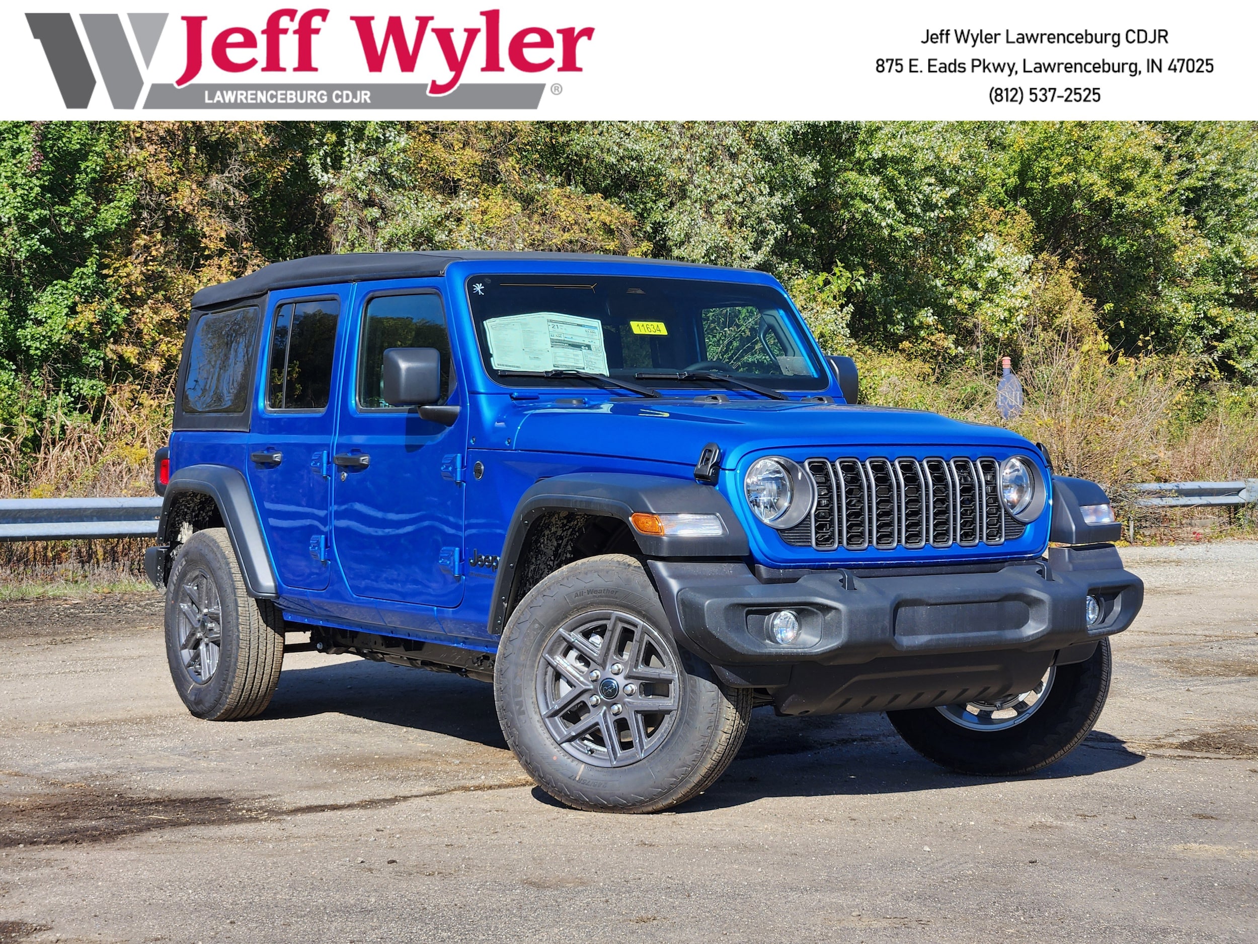 2025 Jeep Wrangler 4-DOOR SPORT S