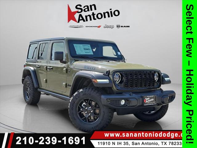 2025 Jeep Wrangler WRANGLER 4-DOOR WILLYS