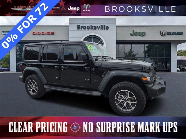 2025 Jeep Wrangler WRANGLER 4-DOOR SPORT S