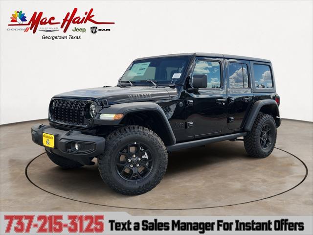 2025 Jeep Wrangler WRANGLER 4-DOOR WILLYS