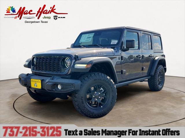 2025 Jeep Wrangler WRANGLER 4-DOOR WILLYS