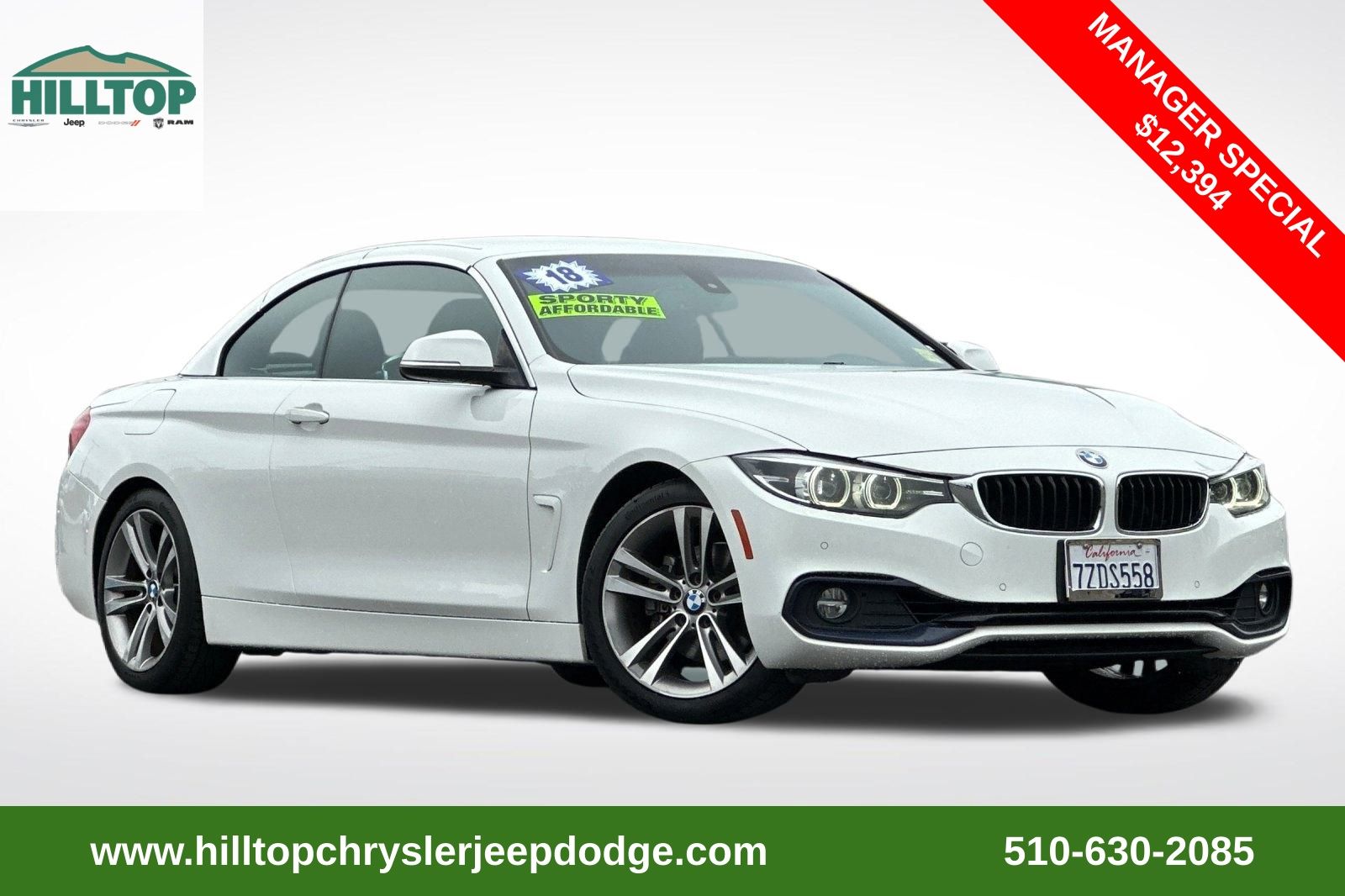 2018 BMW 4 Series 430i