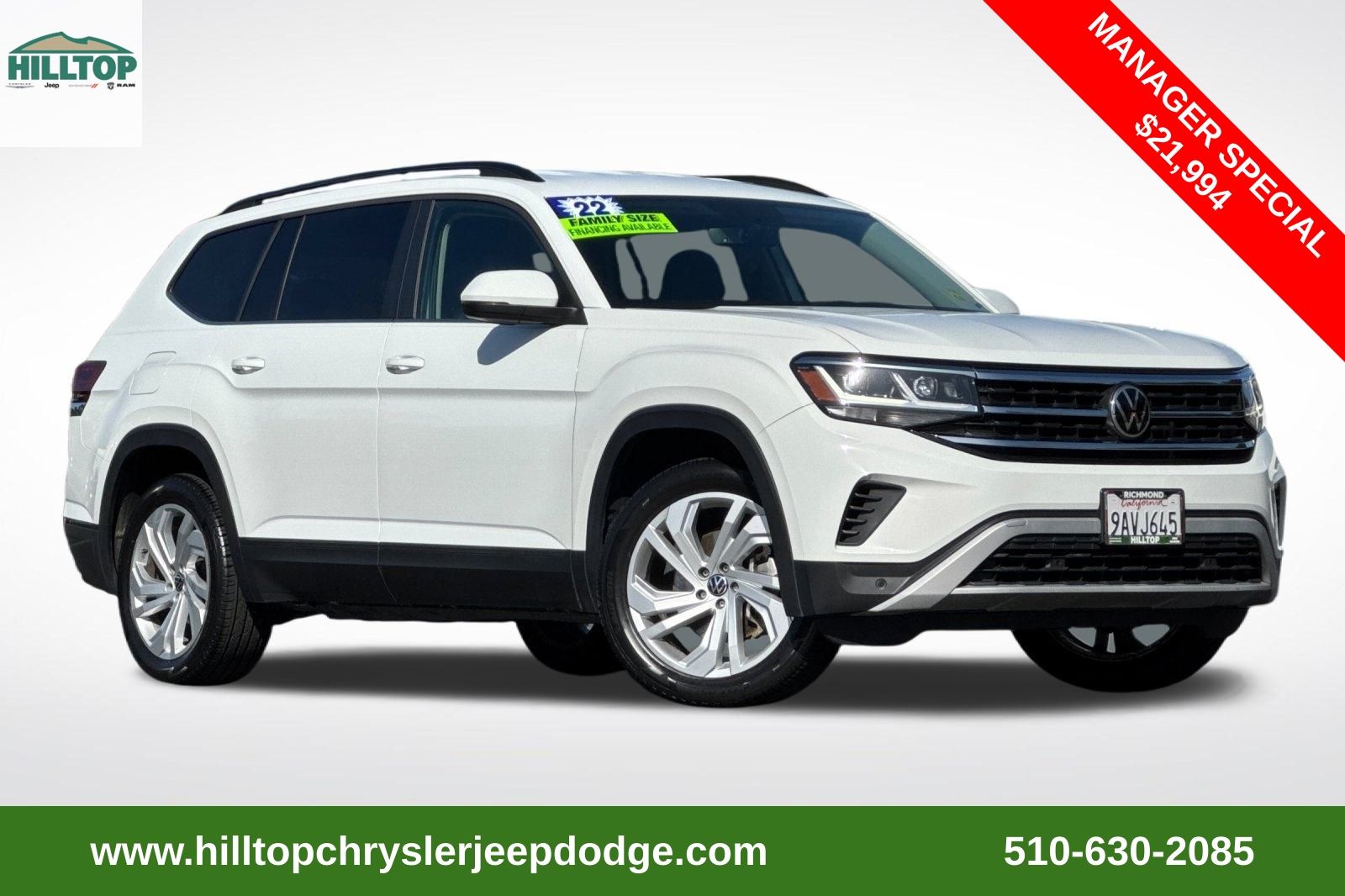 2022 Volkswagen Atlas