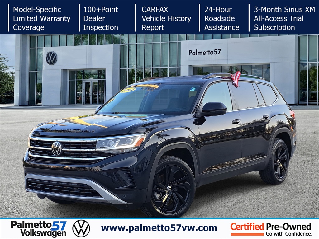 2022 Volkswagen Atlas 3.6L V6 SE w/Technology