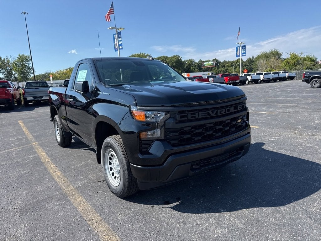 2026 Chevrolet Silverado 1500 WT Black for sale