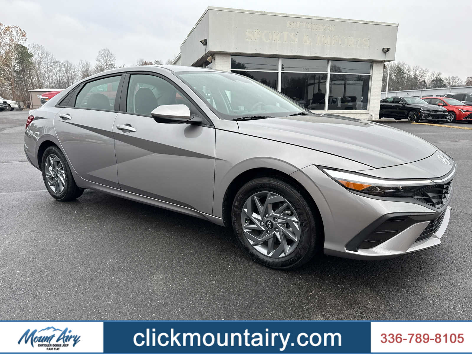 2024 Hyundai Elantra Hybrid Blue