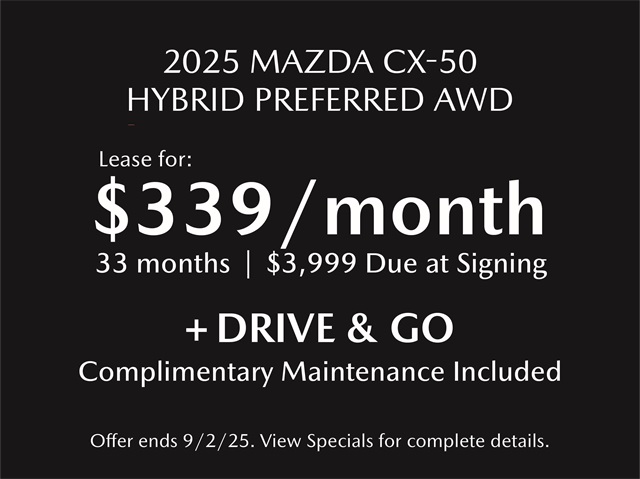 2025 Mazda Cx-50 Hybrid