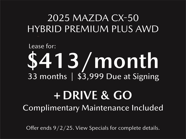 2025 Mazda Cx-50 Hybrid
