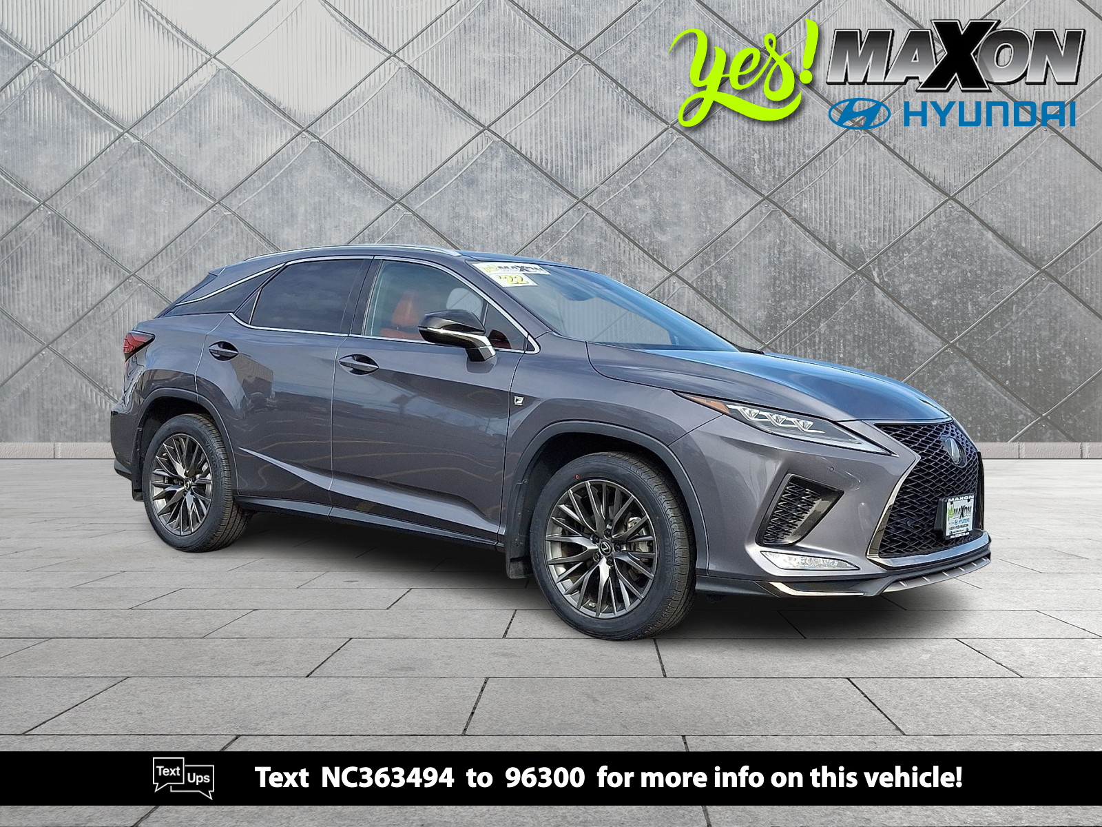 2022 Lexus RX F SPORT Handling