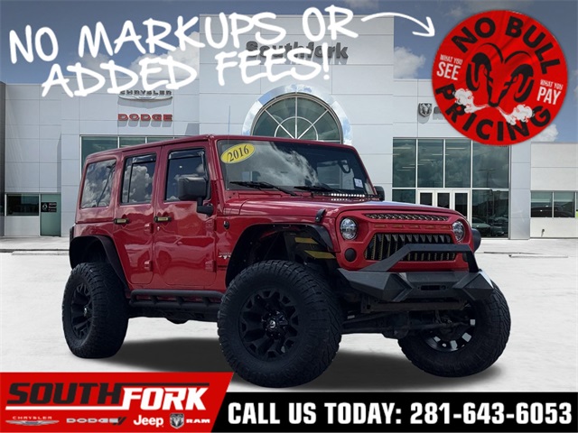 2016 Jeep Wrangler Unlimited