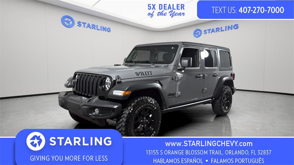 2021 Jeep Wrangler Unlimited Willys
