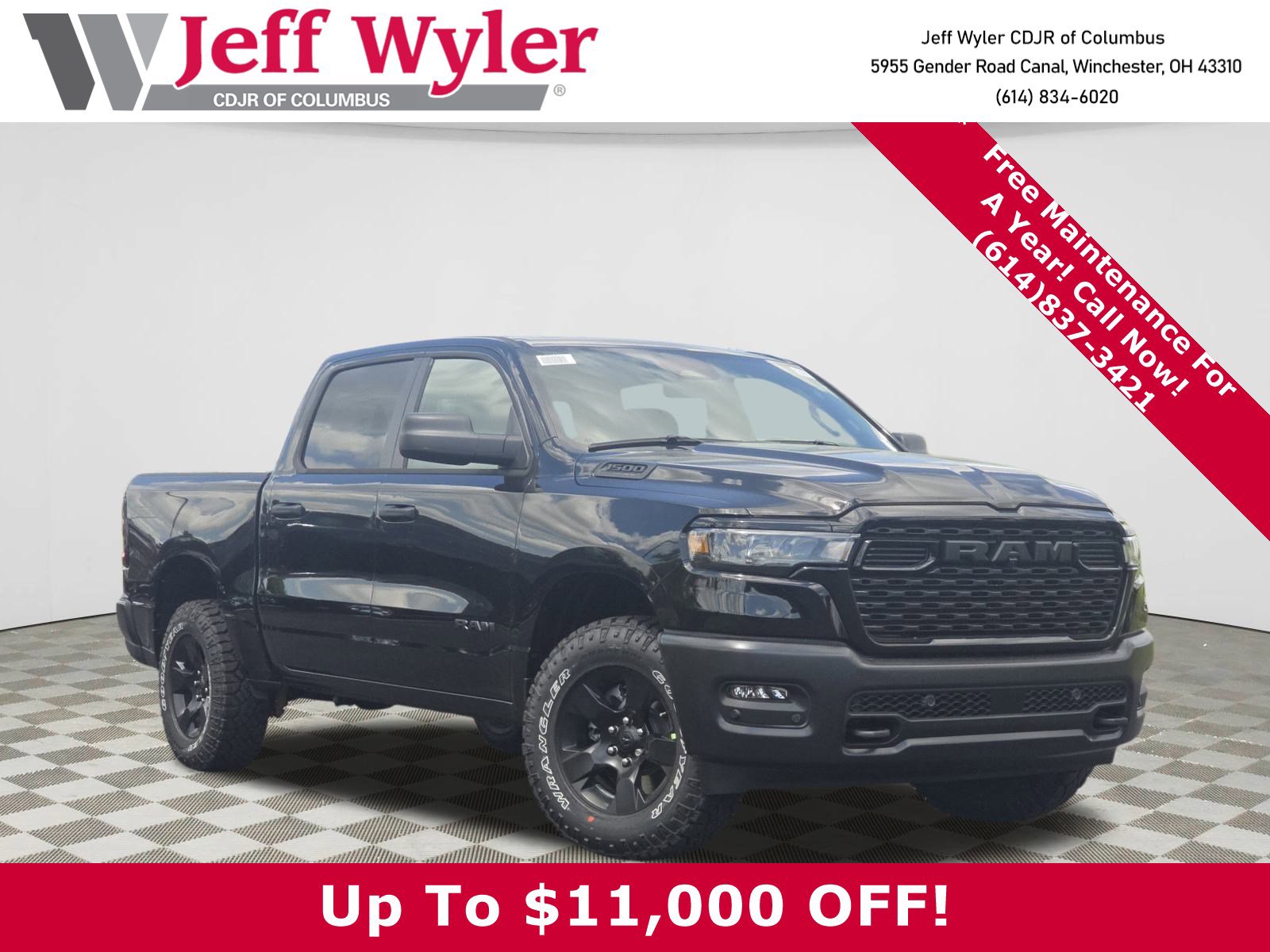 2026 Ram 1500 WARLOCK CREW CAB 4X4 5'7 BOX