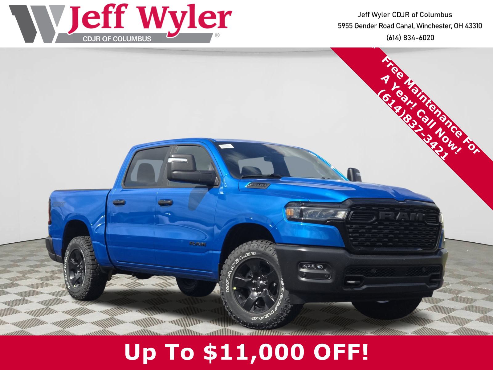 2026 Ram 1500 WARLOCK CREW CAB 4X4 5'7 BOX