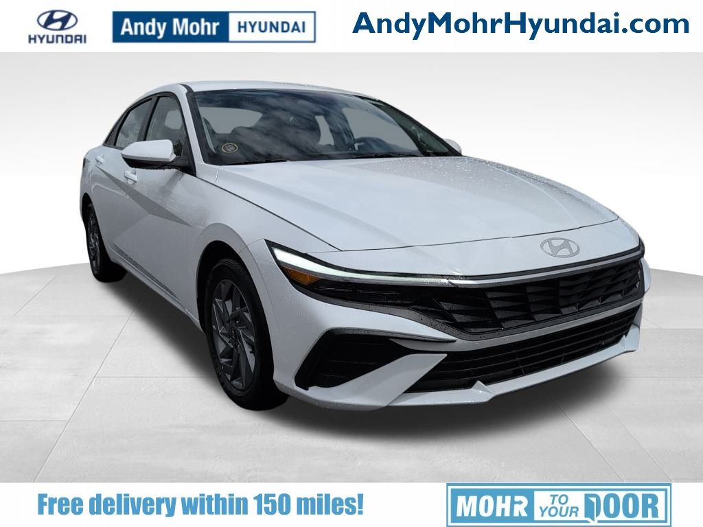 2025 Hyundai Elantra Hybrid Blue