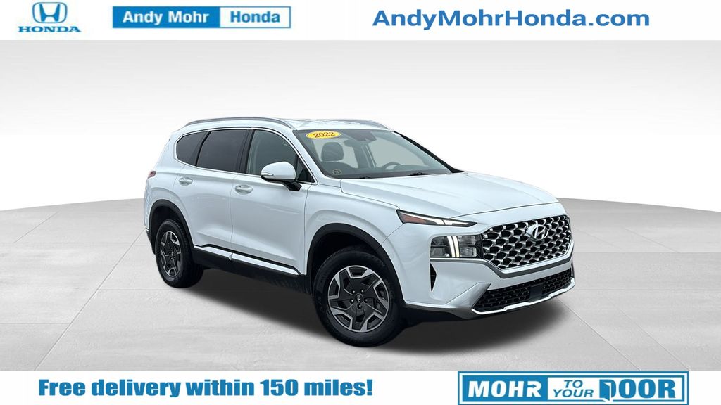 2022 Hyundai Santa Fe Hybrid Blue