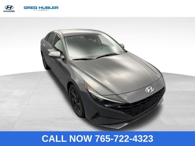 2023 Hyundai Elantra Hybrid Blue