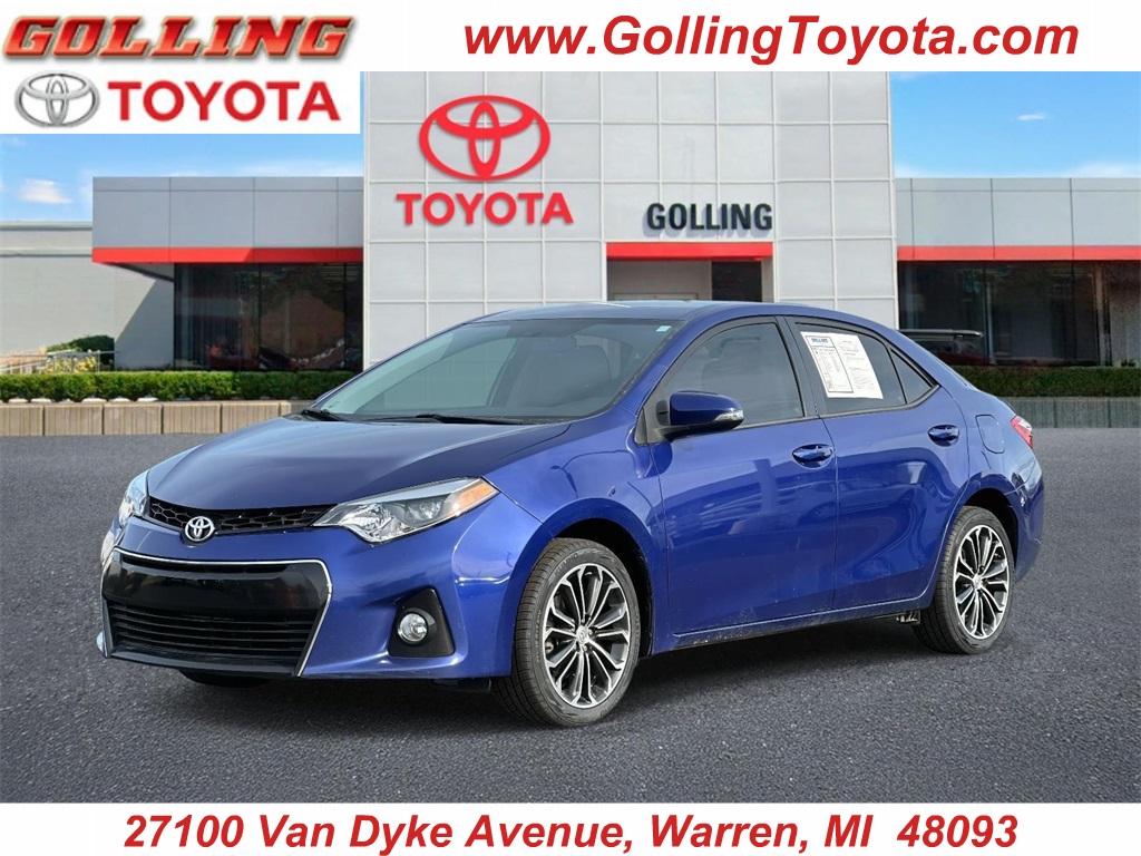 2015 Toyota Corolla S