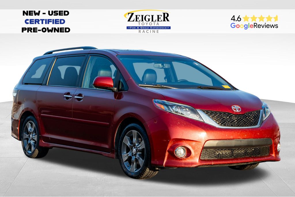 2016 Toyota Sienna SE Salsa Red Pearl for sale