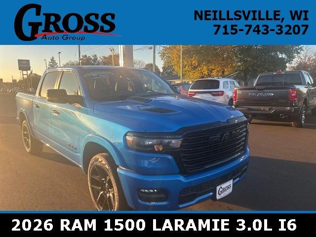 2026 Ram 1500 RAM 1500 LARAMIE CREW CAB 4X4 5'7' BOX