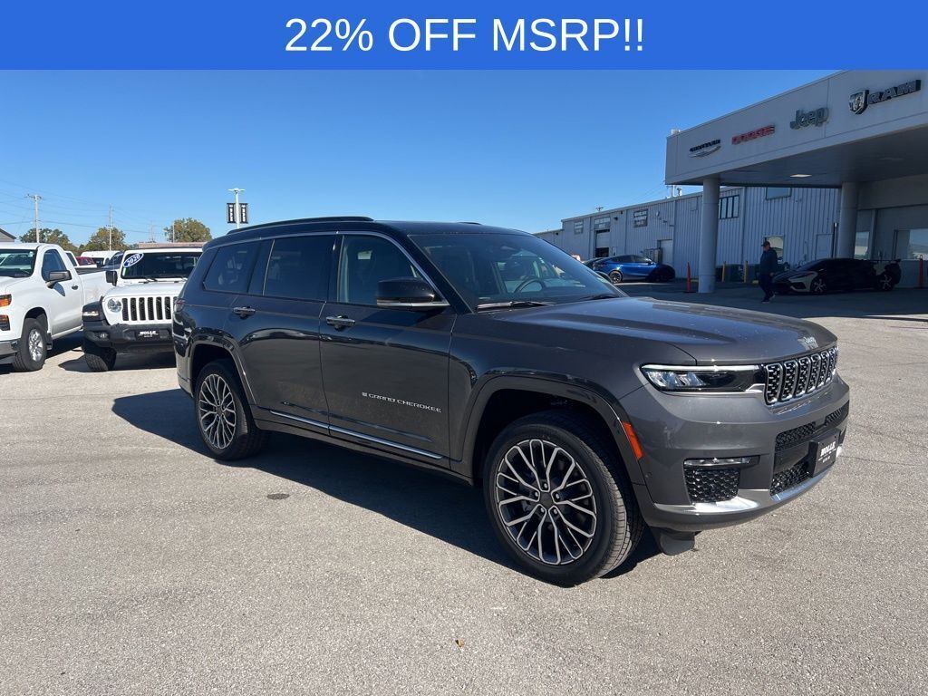 2025 Jeep Grand Cherokee L Summit Reserve