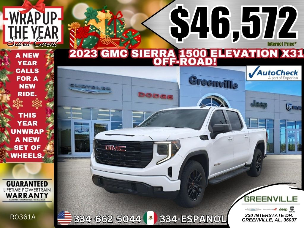 2023 GMC Sierra 1500 Elevation X31 Off-Road