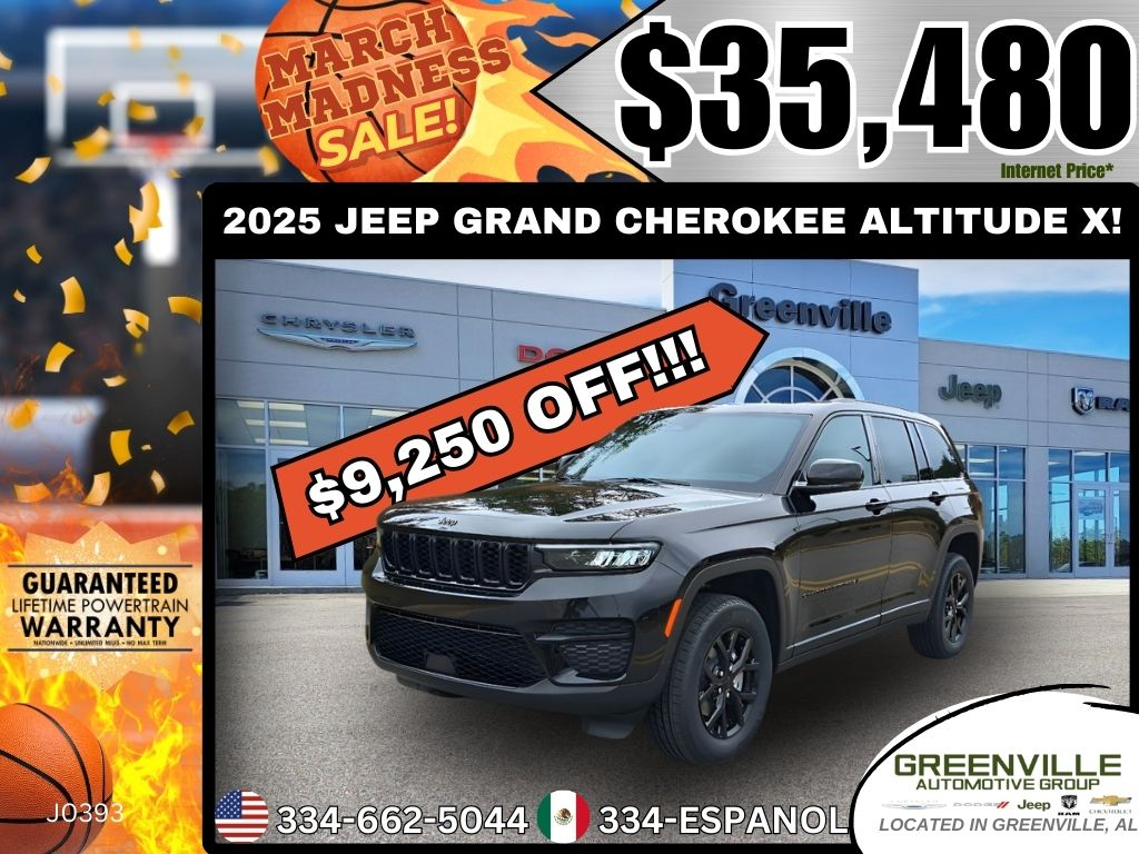 2025 Jeep Grand Cherokee Altitude X