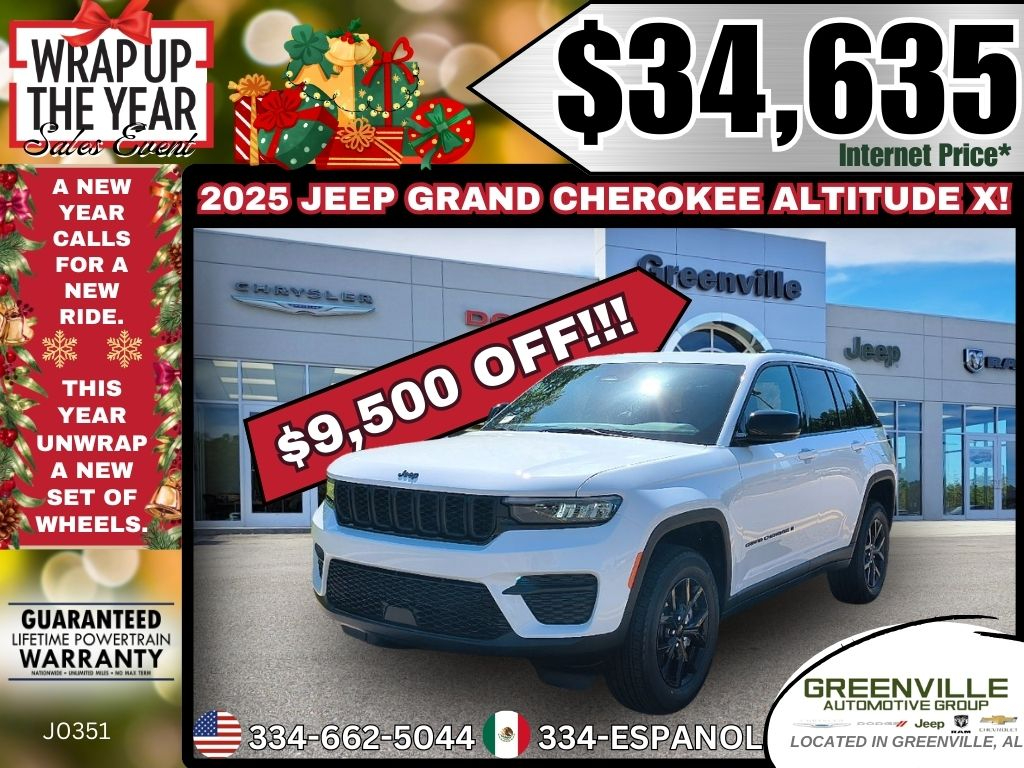 2025 Jeep Grand Cherokee Altitude X