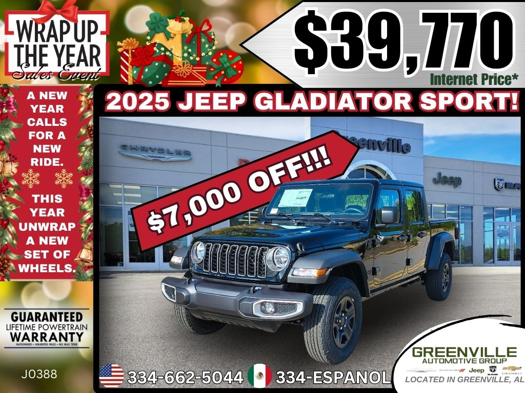 2025 Jeep Gladiator Sport