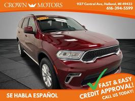 2022 Dodge Durango with Octane Red Pearlcoat Exterior