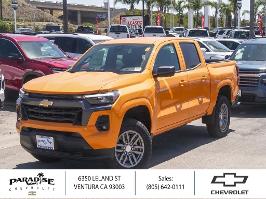2025 Chevrolet Colorado with Orange Exterior