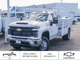 2026 Chevrolet Silverado 3500HD CC with Summit White Exterior