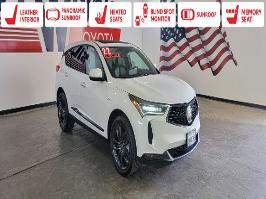 2022 Acura RDX with PLATINUM WHITE PE Exterior