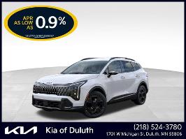 2026 Kia Sportage Hybrid with Snow White Pearl Exterior