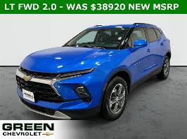 2024 Chevrolet Blazer with Riptide Blue Metallic Exterior