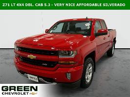 2017 Chevrolet Silverado 1500 with Red Hot Exterior