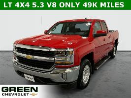 2018 Chevrolet Silverado 1500 with Red Hot Exterior