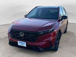 2026 Honda CR-V Hybrid with Radiant Red Metallic Exterior